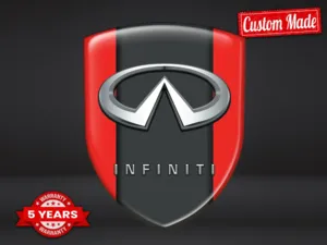 Infiniti Autocollants Logo Auto Max Résistants Stylé Design